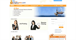 Desktop Screenshot of employer.vungtaujobs.com